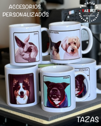 TAZAS ( + retrato digital)