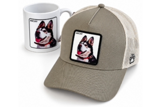 GORRAS Trucker + Taza personalizada
