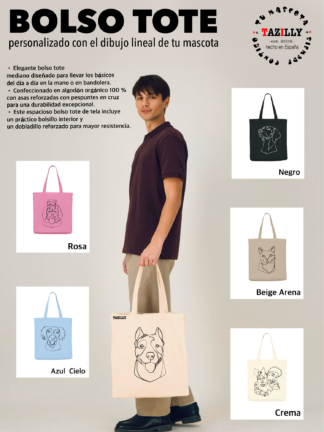 Bolso Tote - Lineal -